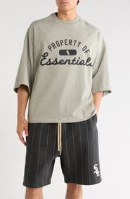 Fear of God Essentials x MLB White Sox Cotton Graphic T-Shirt