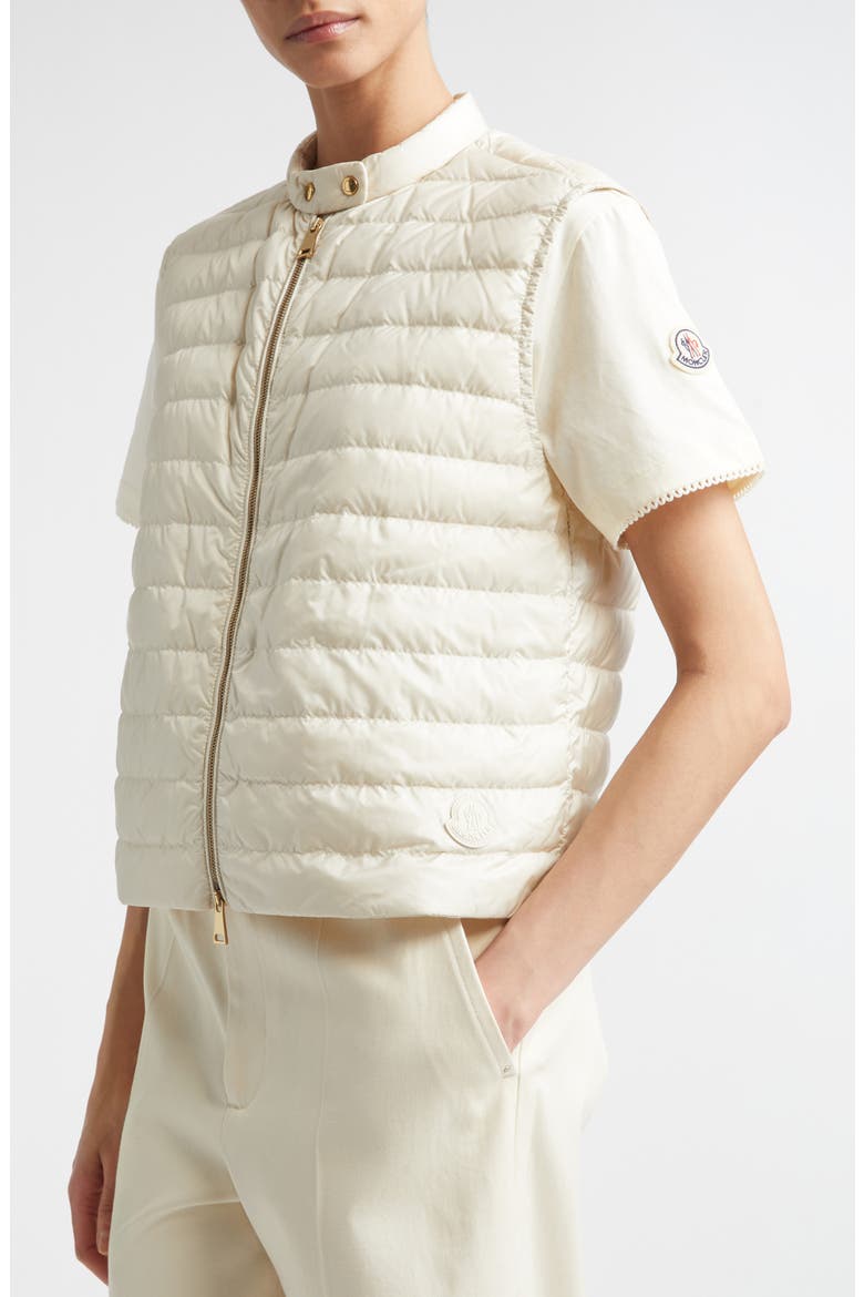 Haricot 3-in-1 Down Vest & Leather Jacket, Alternate, color, NEUTRAL
