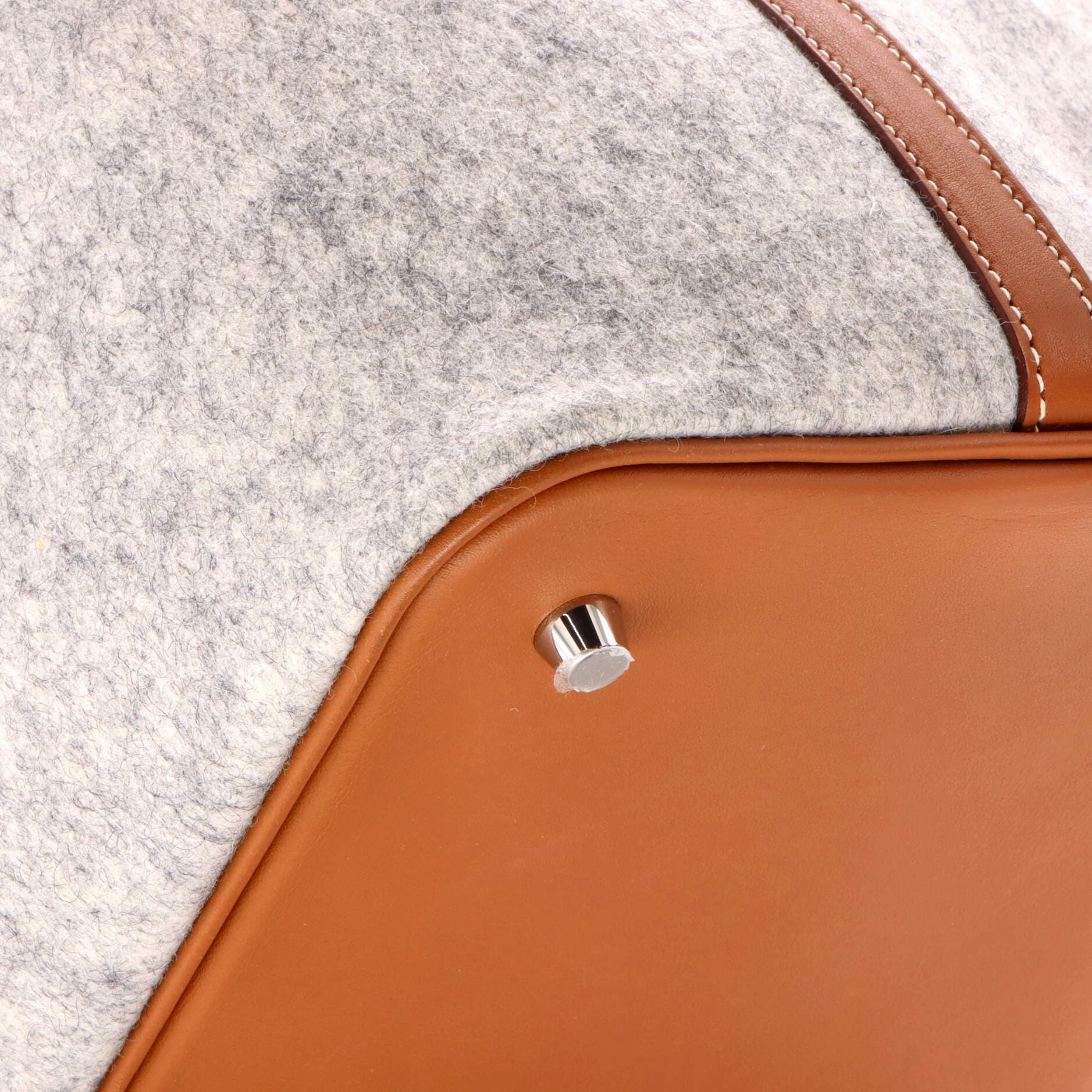 Pre-Owned Hermes Picotin Lock Bag Felt with Leather PM, Alternate, color, Vert Clair