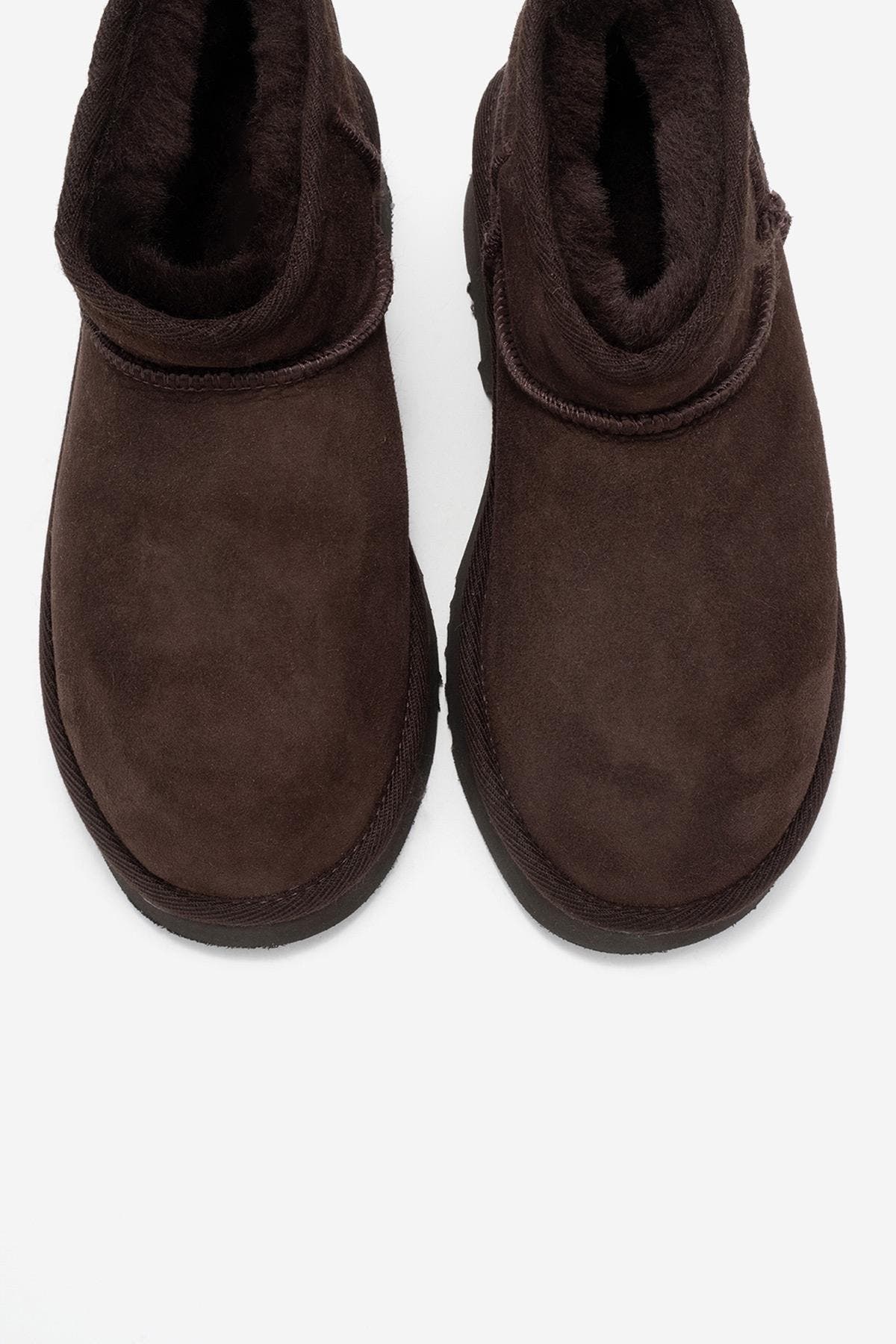 Ary Leather Platform Boot, Alternate, color, Brown Suede