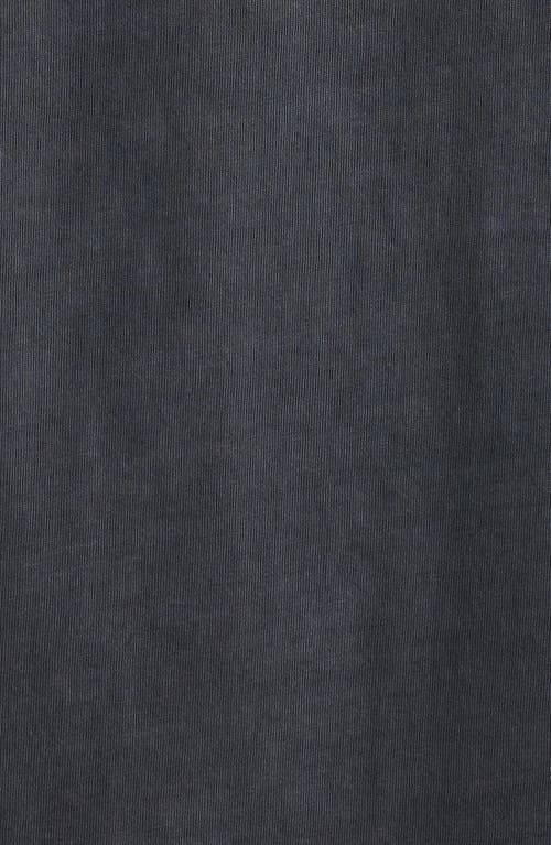 Treasure & Bond Solid Cotton Jersey Polo In Navy India Ink