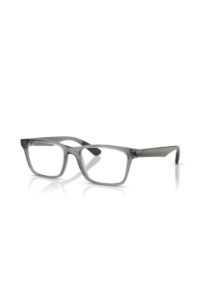 53mm Square optical glasses, Main, color, Grey