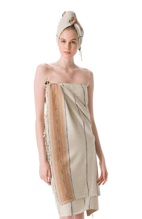 Amber Linen Turkish Towel