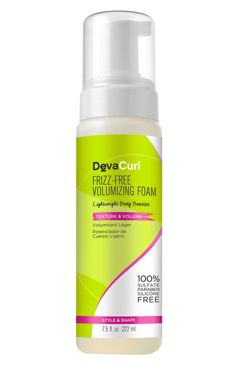 DevaCurl Frizz-Free Volumizing Foam Lightweight Body Booster, Main, color, 