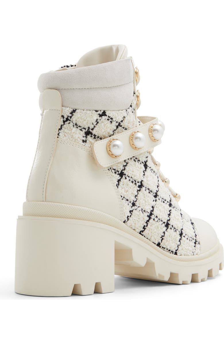 ALDO Mariette Tweed Platform Bootie, Alternate, color,