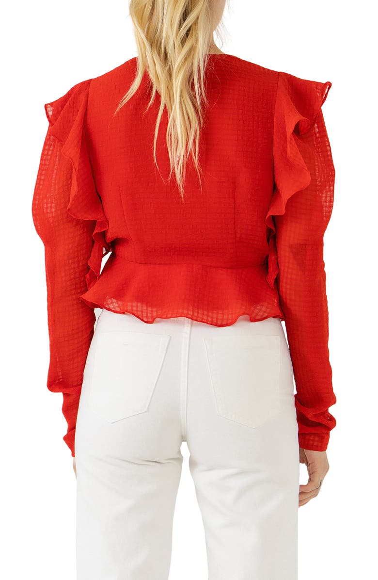 Endless Rose Ruffle Blouse, Alternate, color,