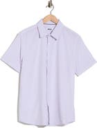 DKNY SPORTSWEAR Jackson Short Sleeve Button-Up Shirt