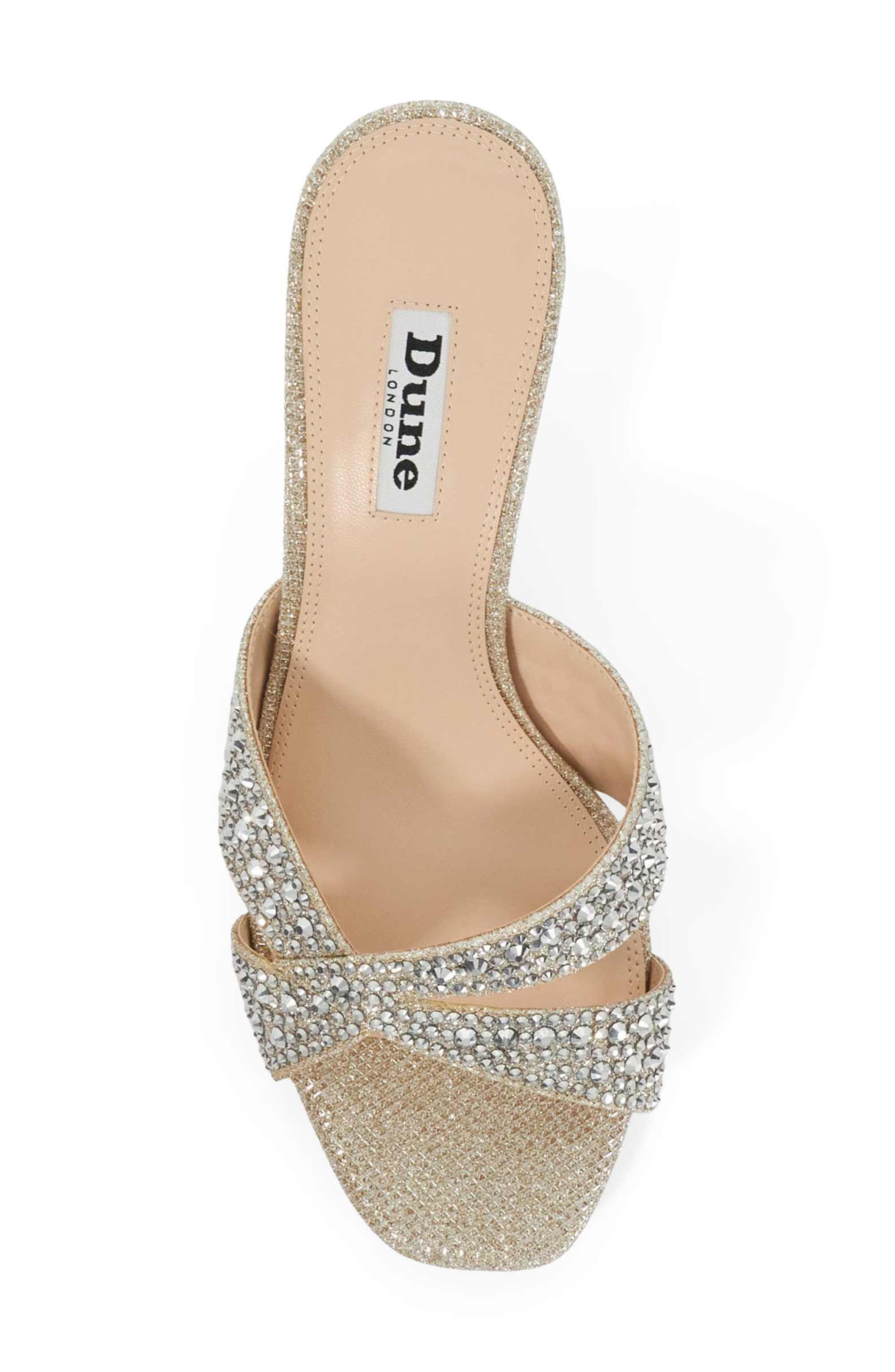 Dune London Monette Sandal, Alternate, color, Gold