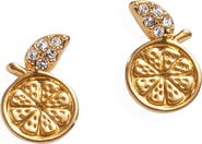Alex and Ani Summer Fruits Orange Slice Stud