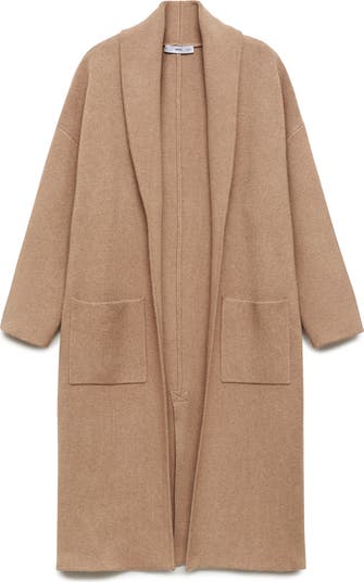 Mango Oversize Long Cardigan