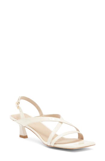 Stuart Weitzman Oasis 50 Slingback Sandal In Seashell