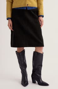 Seasalt Cornwall Dovetail Organic Cotton Corduroy Skirt