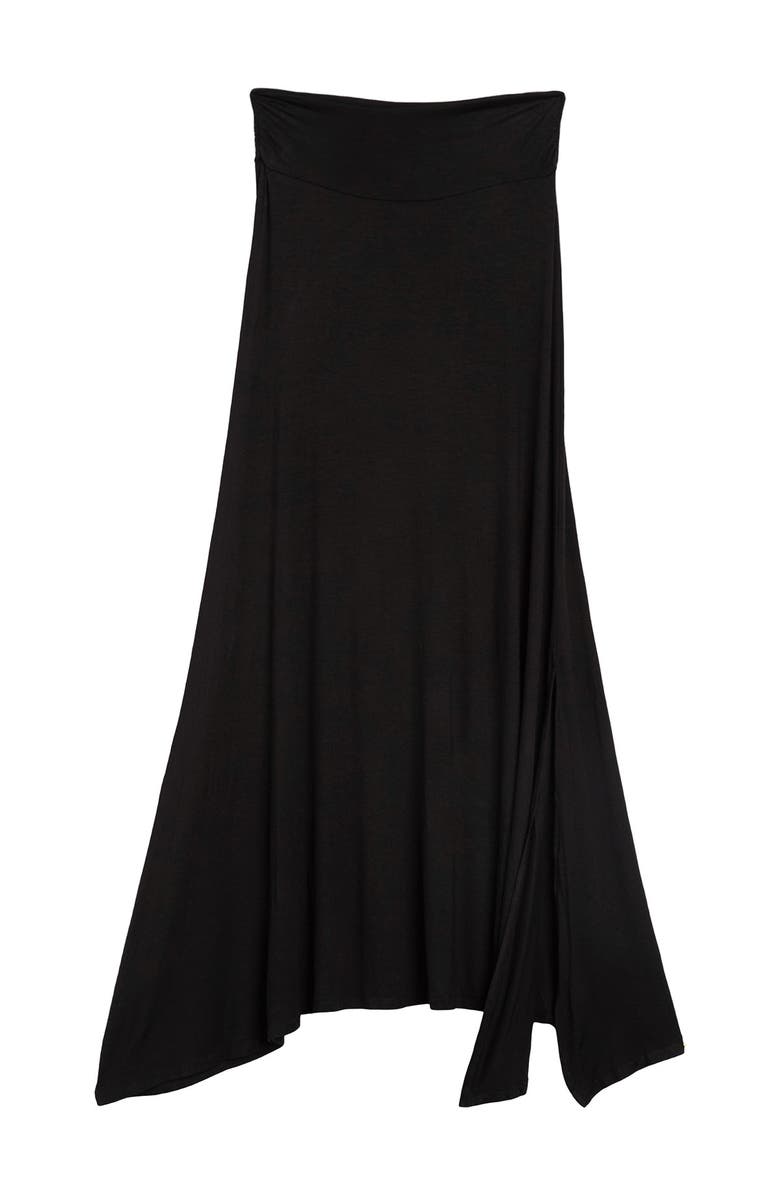 Bobeau Side Slit Knit Maxi Skirt, Main, color,