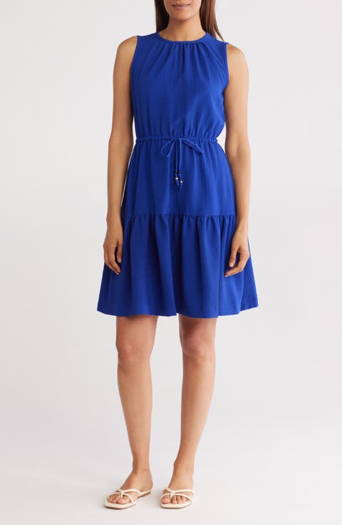 Sleeveless Tiered A-Line Dress