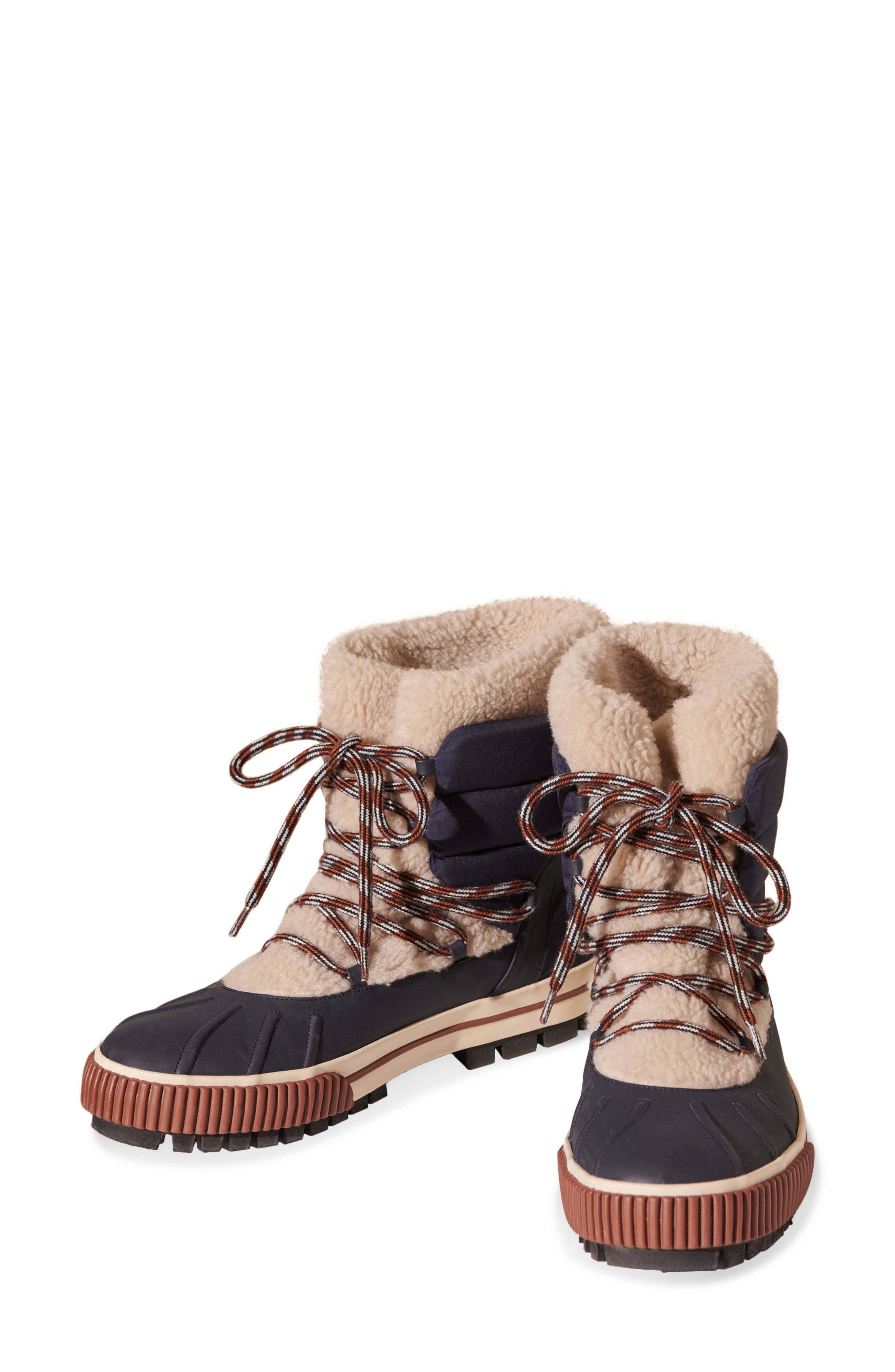 Loro Piana Ben Nevis Genuine Shearling Boot, Alternate, color, 