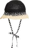 Missoni Woven Straw Bucket Hat