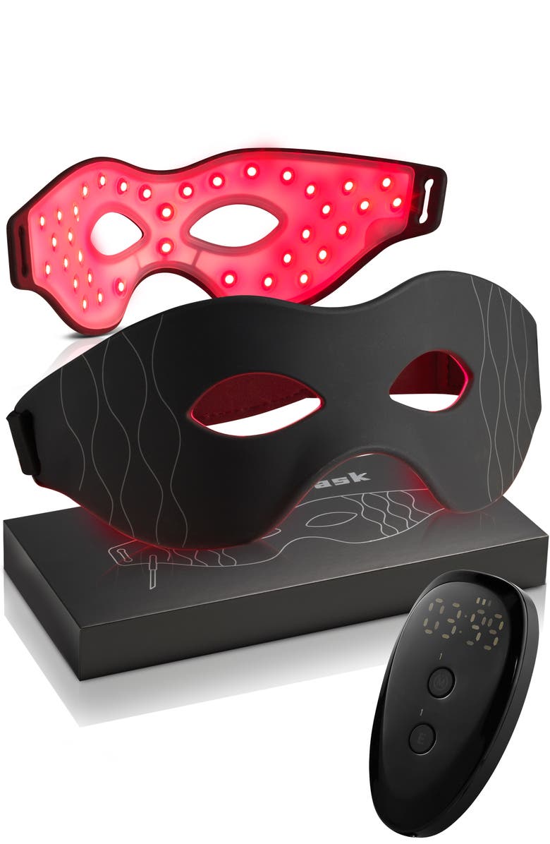 Lovery Eye Recovery Pro LED Light Therapy Eye Mask - Red & Near-Infrared Light, Main, color, Black
