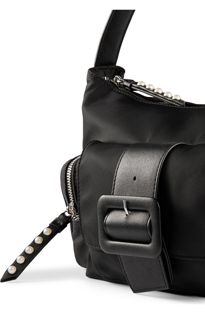 LK Bennett Zig Shoulder Bag, Alternate, color, Black