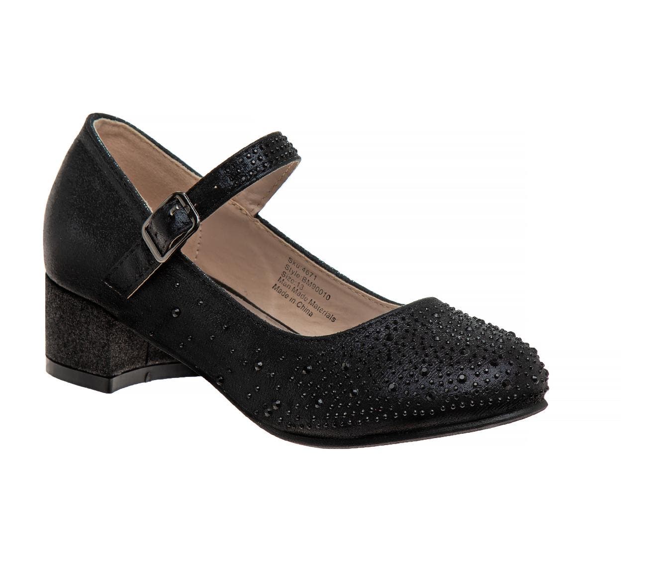 BADGLEY MISCHKA Elegant Dress Heel Shoes, Main, color, Black