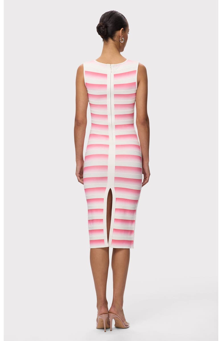 Herve Leger The Clea Dress, Alternate, color, Pink Ombre