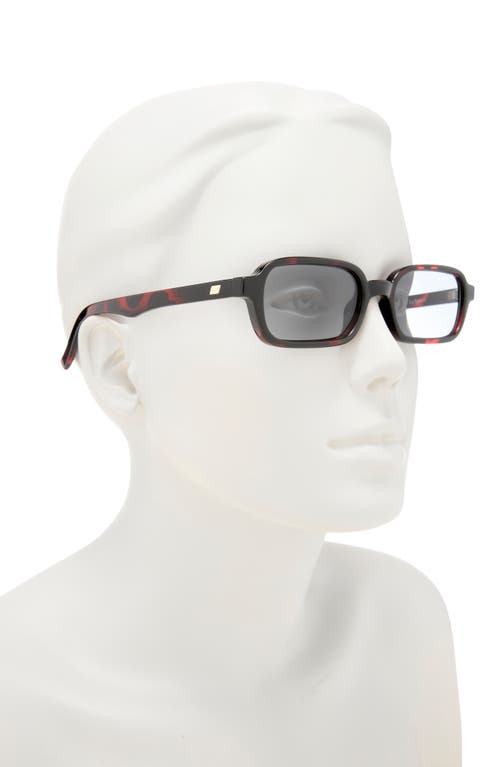 Le Specs Pilferer 53mm Rectangular Sunglasses In Red