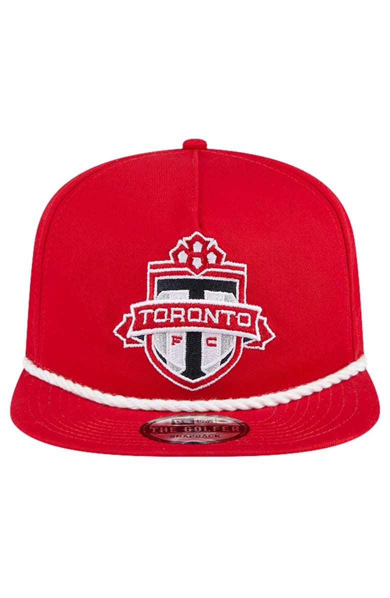 New Era Men's New Era Red Toronto FC The Golfer Kickoff Collection Adjustable Hat, Alternate, color, Red