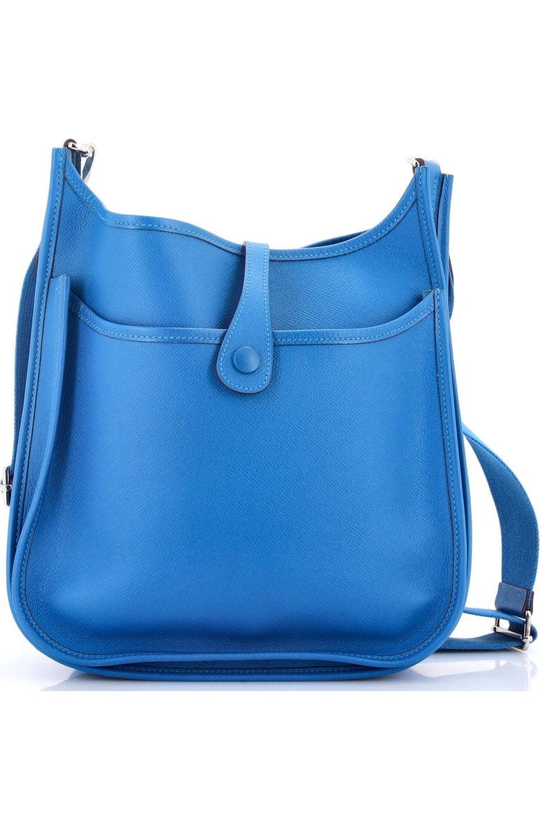Pre-Owned Hermes Evelyne Bag Gen III Epsom PM, Alternate, color, Mykonos