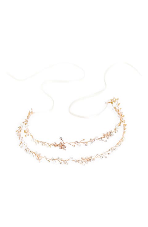 Gia Double Banded Halo Headpiece