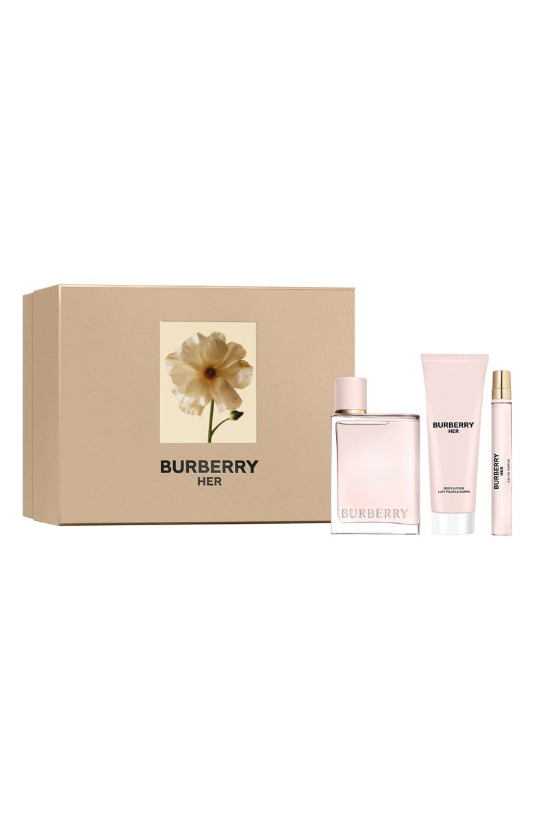 Burberry Her Eau de Parfum Set (Limited Edition) $229 Value, Main, color,