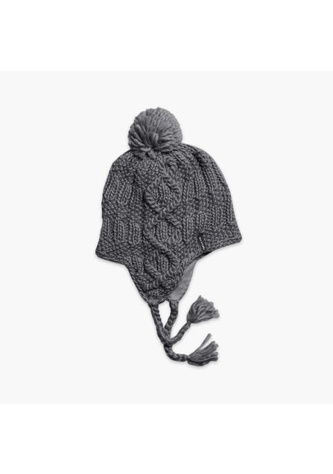 Merino Wool Gianna Earflap Beanie