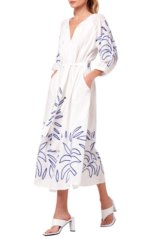 CIEBON CIEBON ELIZA EMBROIDERED A-LINE DRESS 