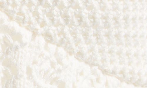 Pacsun Leena Open Stitch Tie Front Cotton Camisole In White