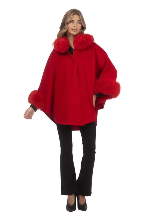 Wool And Cashmere Cape