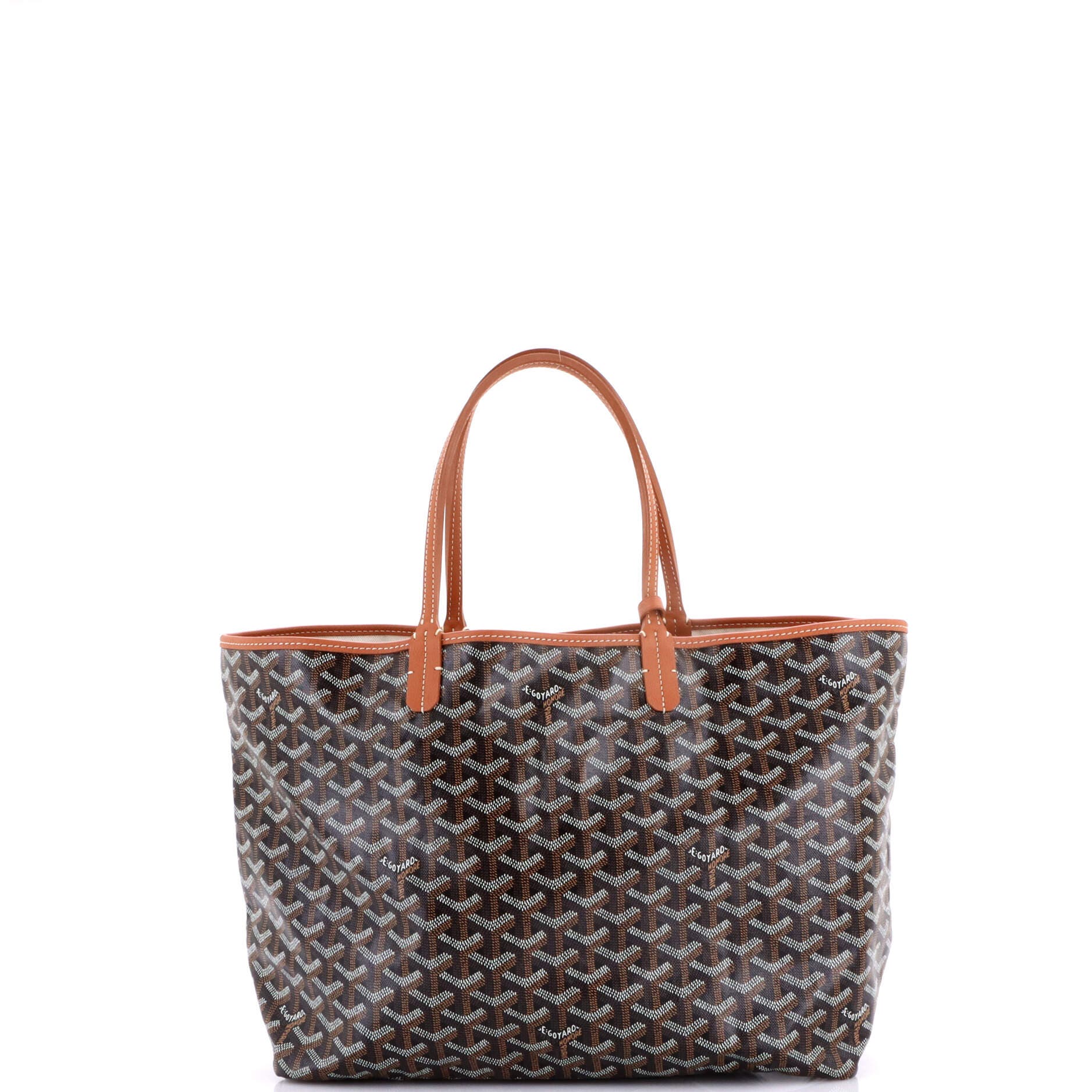 Pre-Owned Goyard Saint Louis Tote Coated Canvas PM, Alternate, color, Black