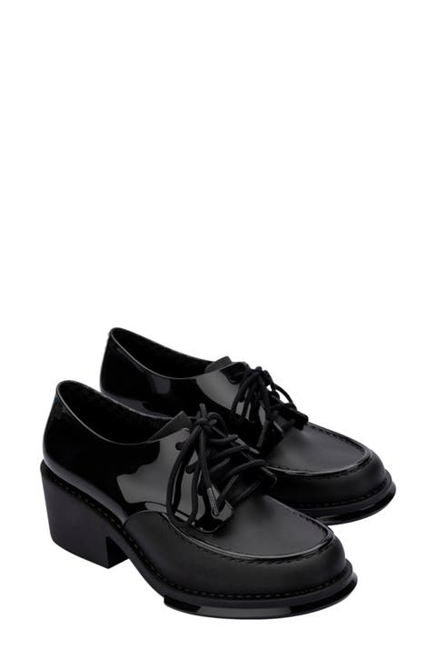 Tailor Block Heel Loafer