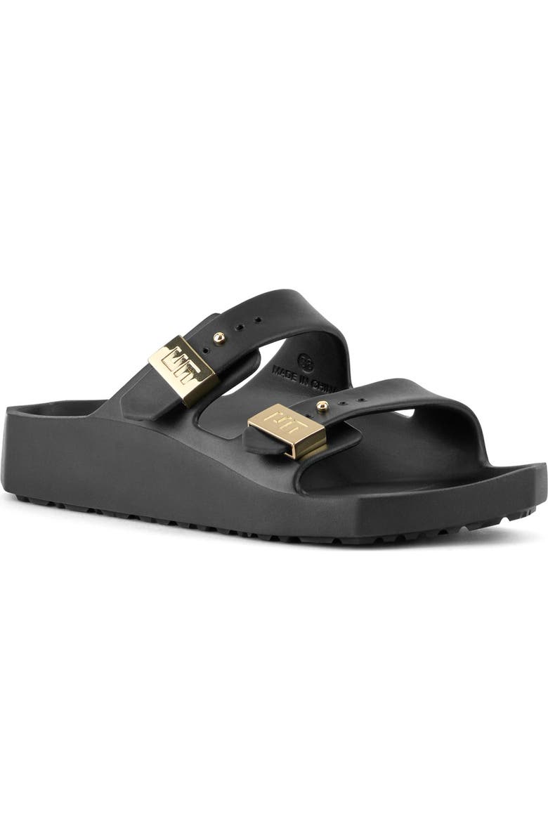 United Nude Moses Sandals, Alternate, color, Black + Gold
