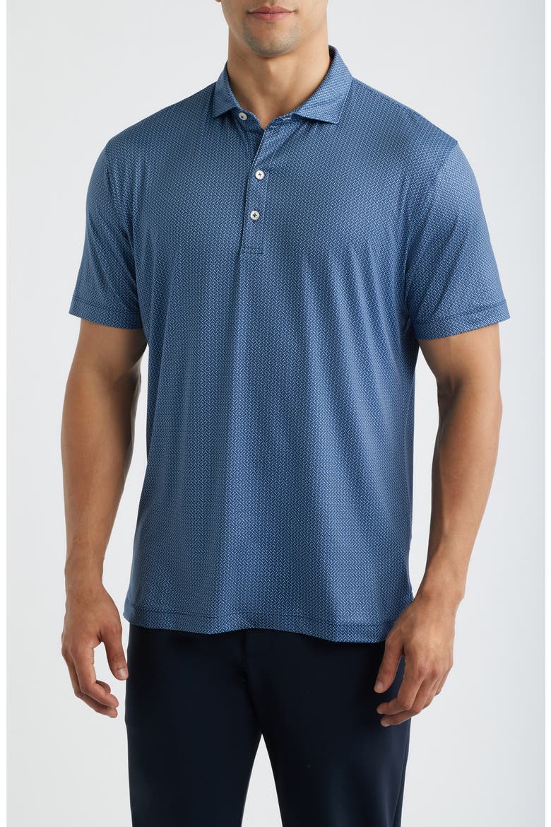 Tee Party Featherweight Performance Polo, Main, color, NAVY