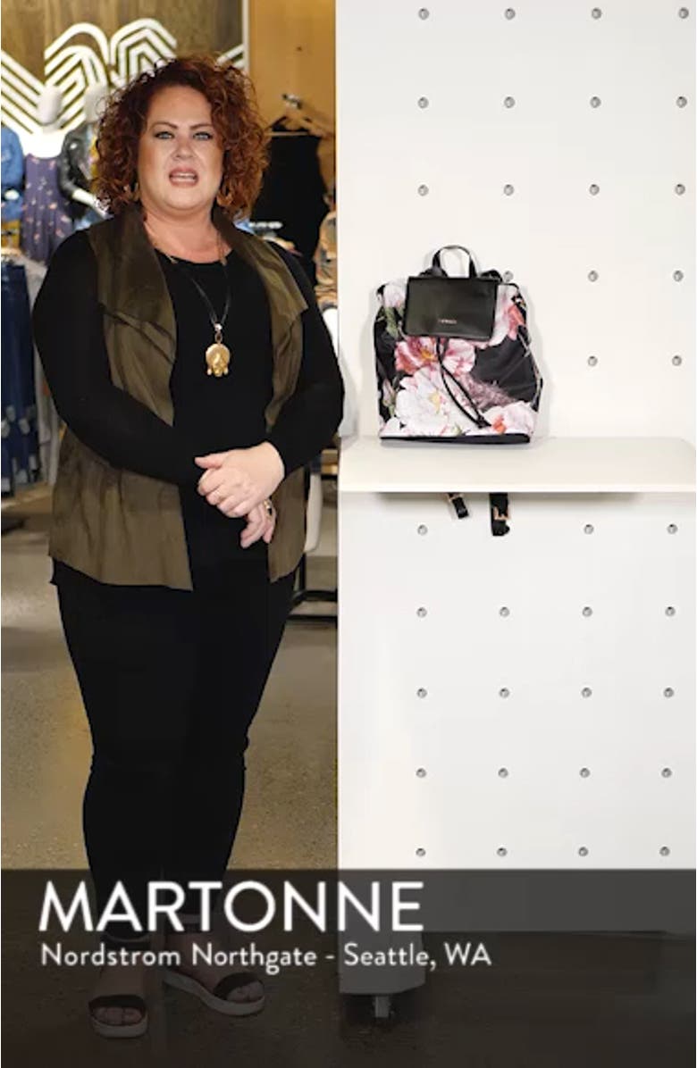 Jullie Iguazu Print Nylon Backpack, sales video thumbnail