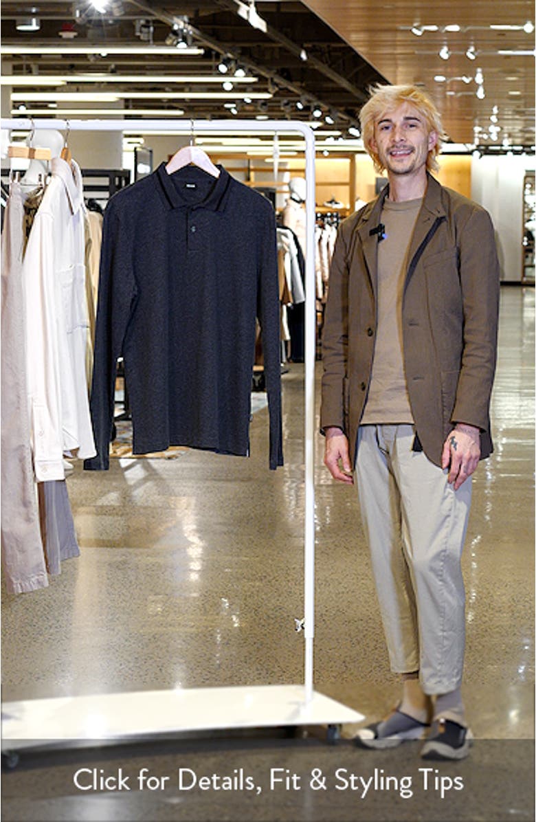 Pittman Long Sleeve Polo, sales video thumbnail