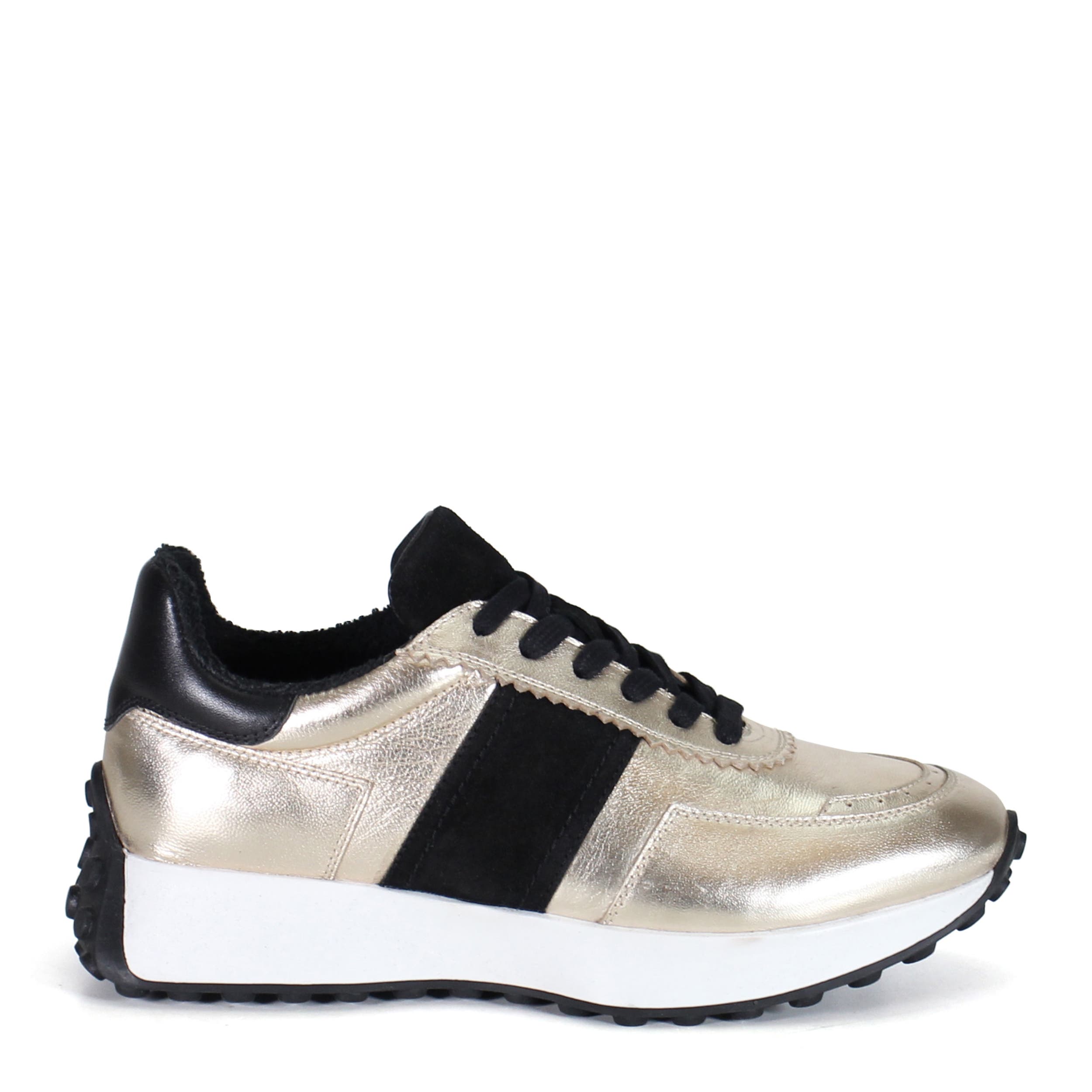 Diba True KNOW IT ALL Comfort Casual Sneaker, Alternate, color, Platino/Black