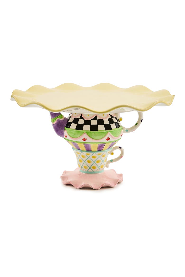 Wonderland Cake Stand, Alternate, color, MULTI