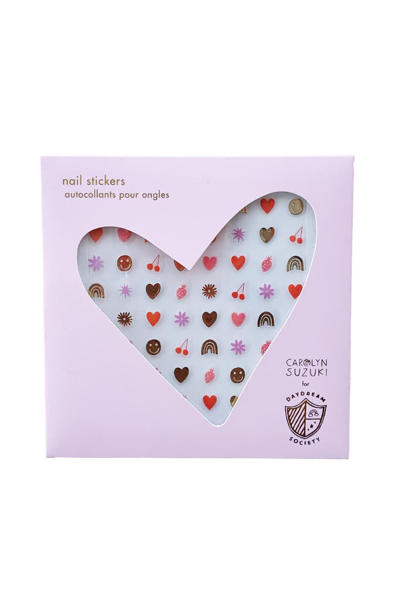 Daydream Society In My Heart Valentine's Day Nail Stickers, Main, color, Assorted Pre-Pack