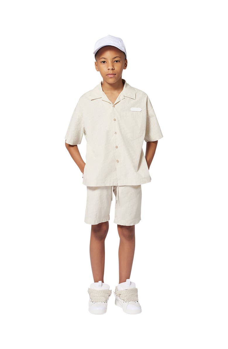 Lanvin KIDS SHORT-SLEEVED SHIRT, Main, color, 