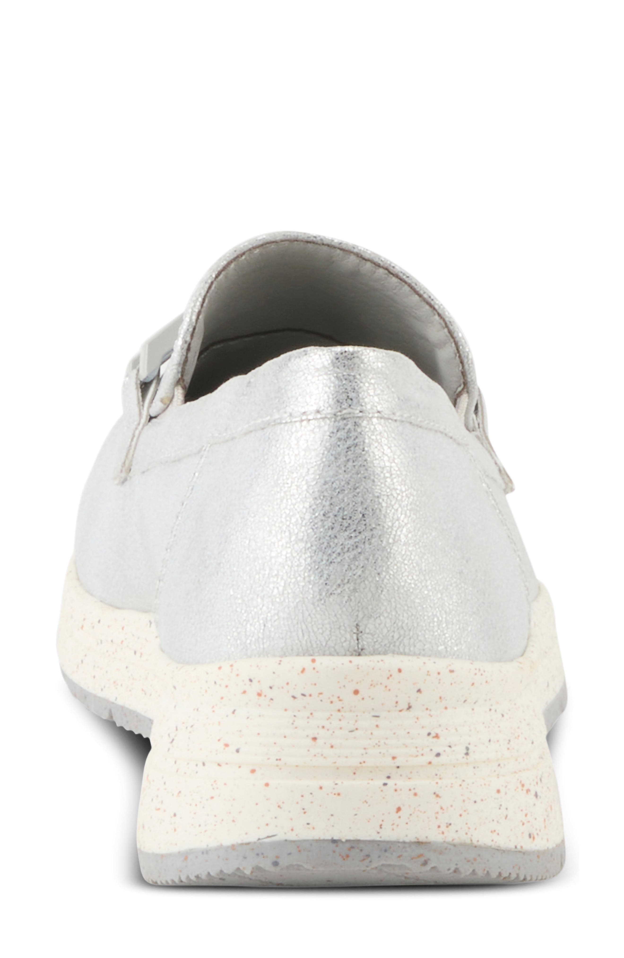 Demonte Loafer, Alternate, color, SILVER