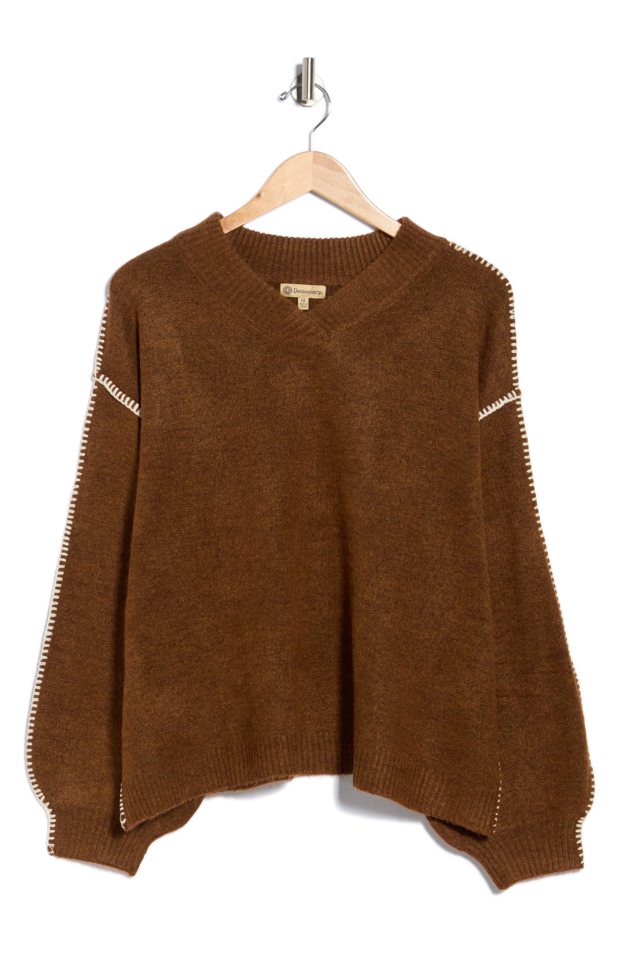 Blanket Stitch Sweater