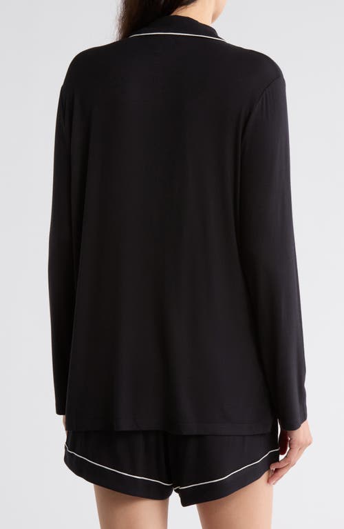 Nordstrom Rack Tranquility Shortie Pajamas In Black