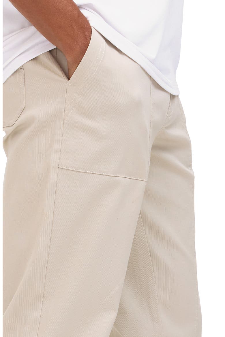 Luka Stretch Organic Cotton Pants, Alternate, color, COCOON