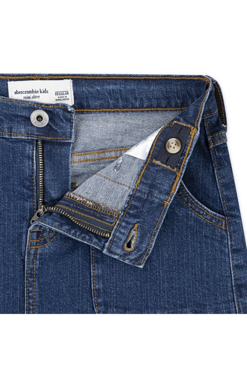 Abercrombie Girls Denim Mini Skirt In Multi