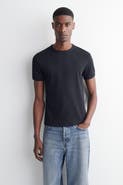 COS Slim Ribbed Cotton T-Shirt