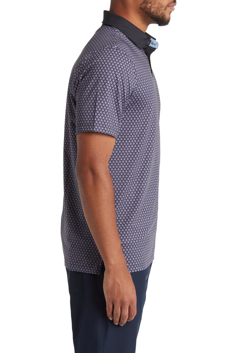 Rhone Floral Performance Golf Polo, Alternate, color, 